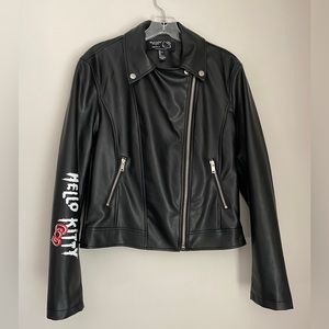 FOREVER 21 X SANRIO Hello Kitty & Friends Moto Jacket - Size Small